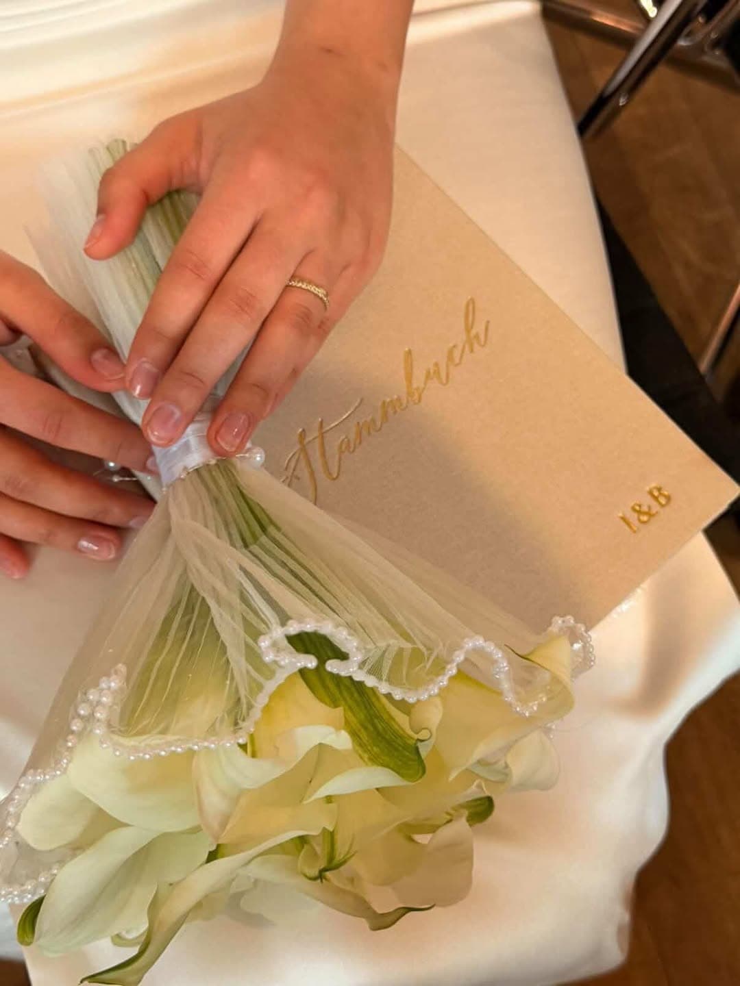 Hochzeitsstrauß von Malaks Blumen